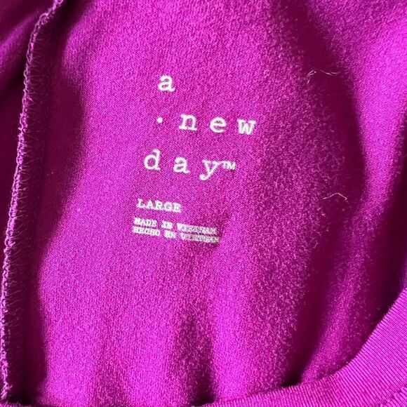 Magenta Swing Dress - Picture 4 of 5